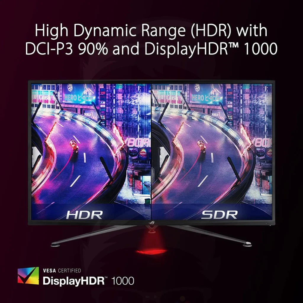 ASUS ROG Strix XG43UQ 43” 4K HDR 144Hz 1ms HDR HDMI 2.1 Sync & FreeSync™ ASUS ROG Strix XG43UQ 43” 4K HDR 144Hz 1ms HDR HDMI 2.1 Sync & FreeSync™